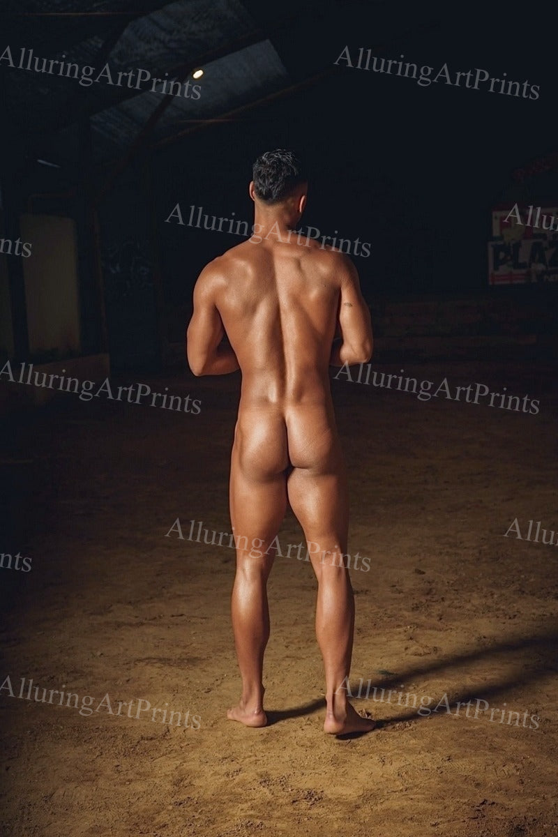 Nude Male Model Muscular - UU1620