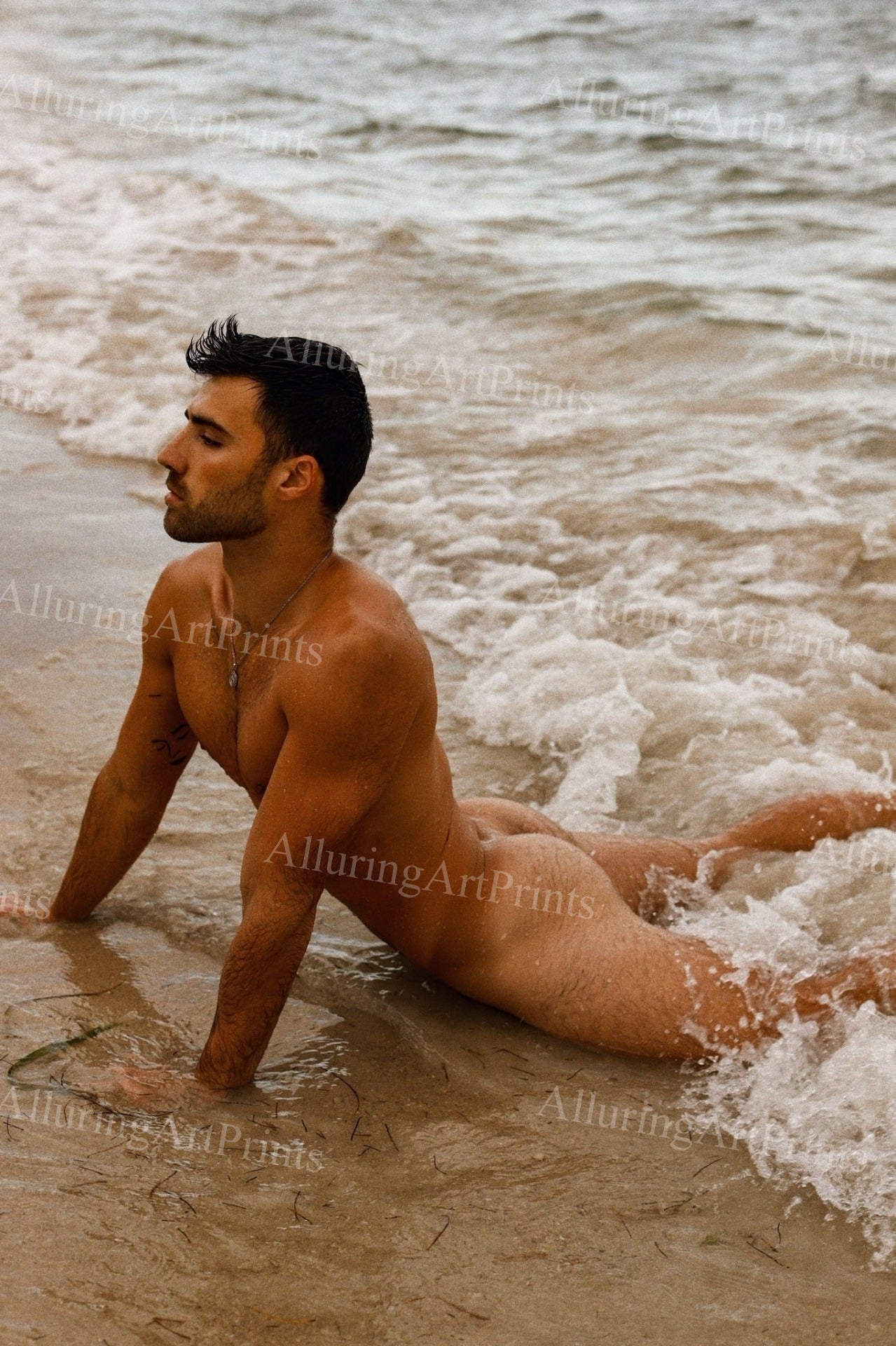 Nude Male Model Muscular - UU1641