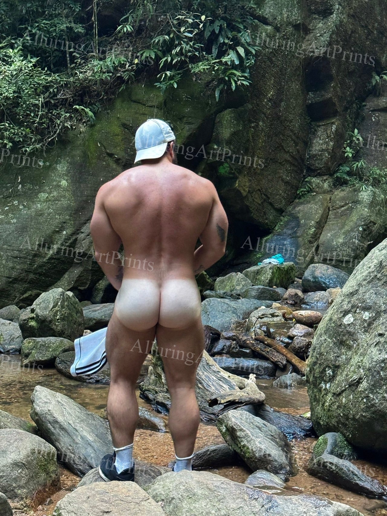 Nude Male Model Muscular - UU1642