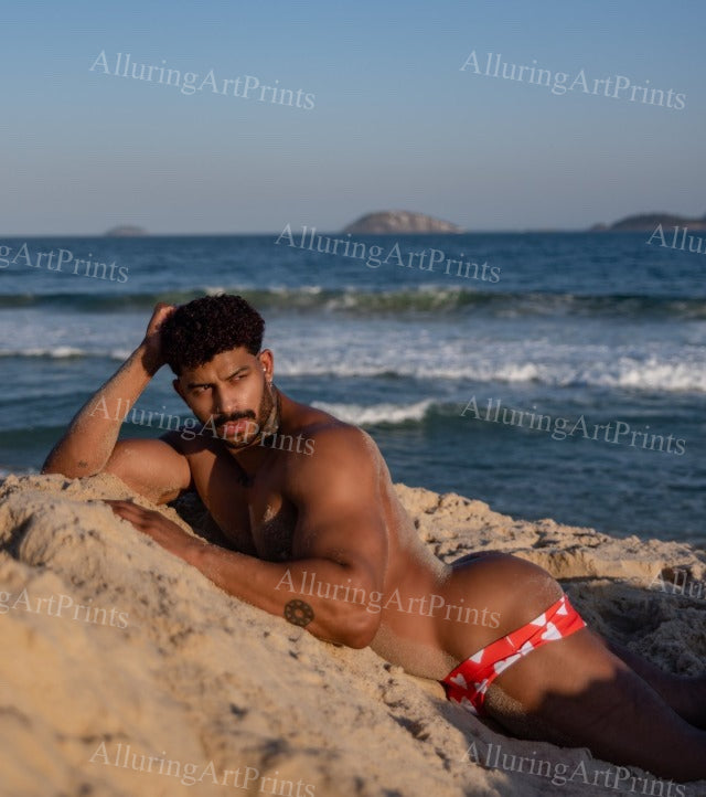 Black Male Model Muscular - UU1647