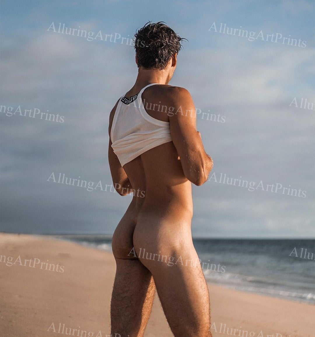 Nude Male Model Muscular - UU1653