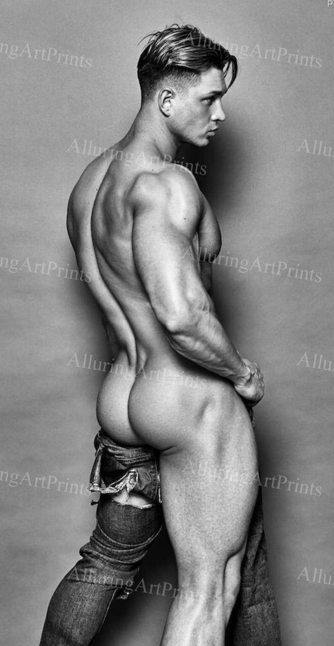 Nude Male Model Muscular - UU1654