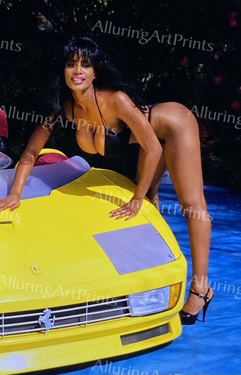 1990s Risque Black Model Vintage - A855