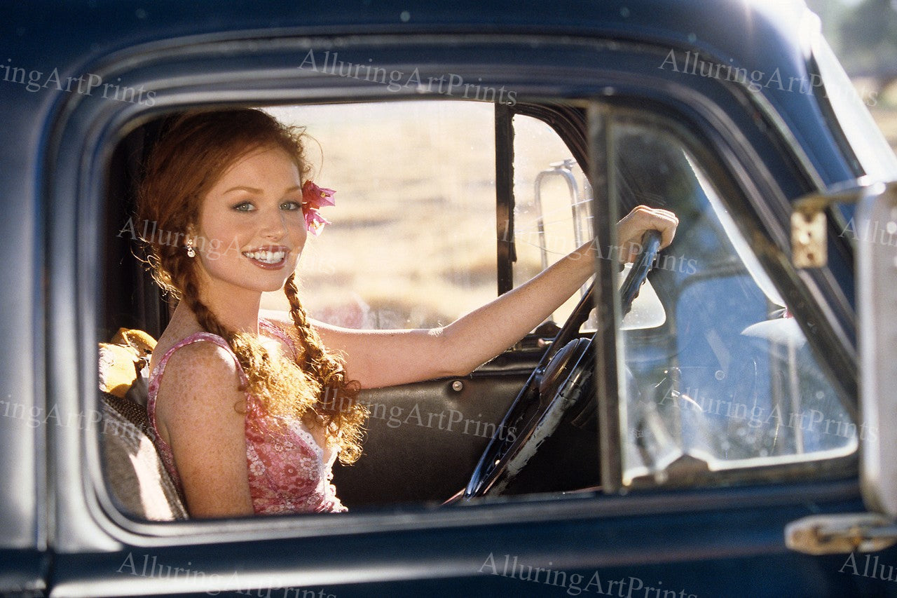 Risque Scarlet Keegan Red Head Model - F457