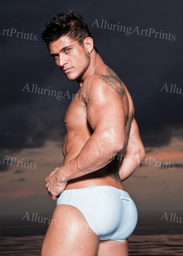 Diego Lauzen Male Model Muscular - M414