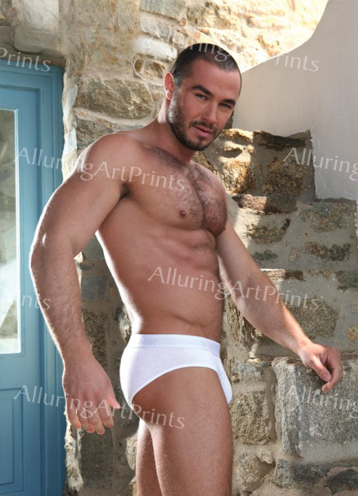 Jessy Ares Male Model Buns - N869