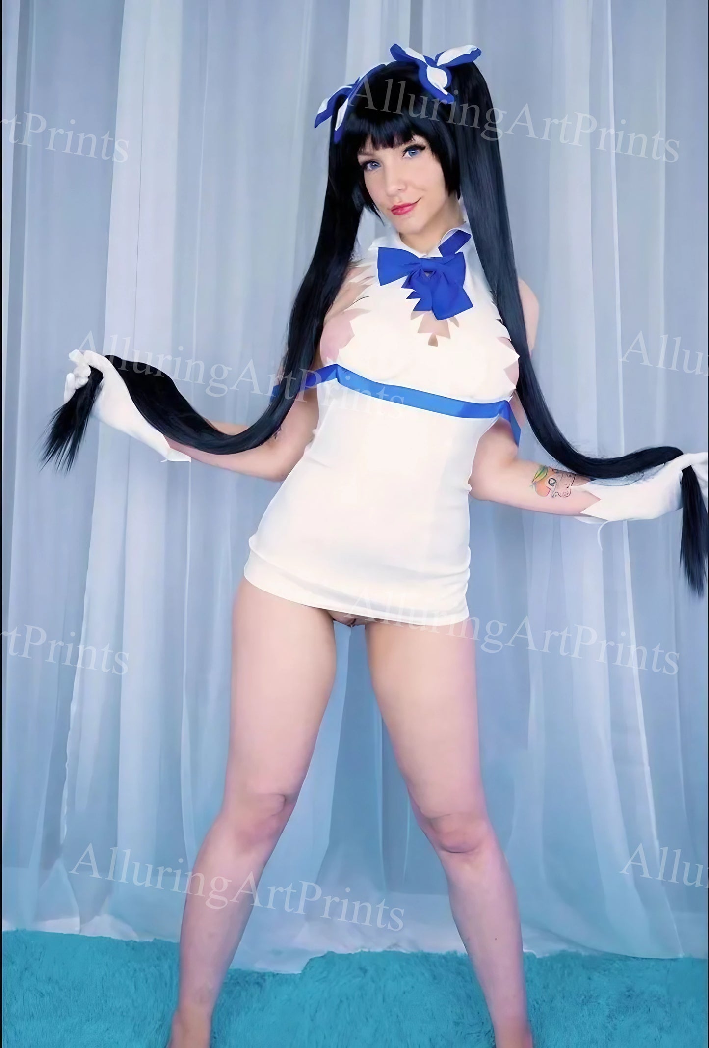 Risque Asian Model Costume - R54