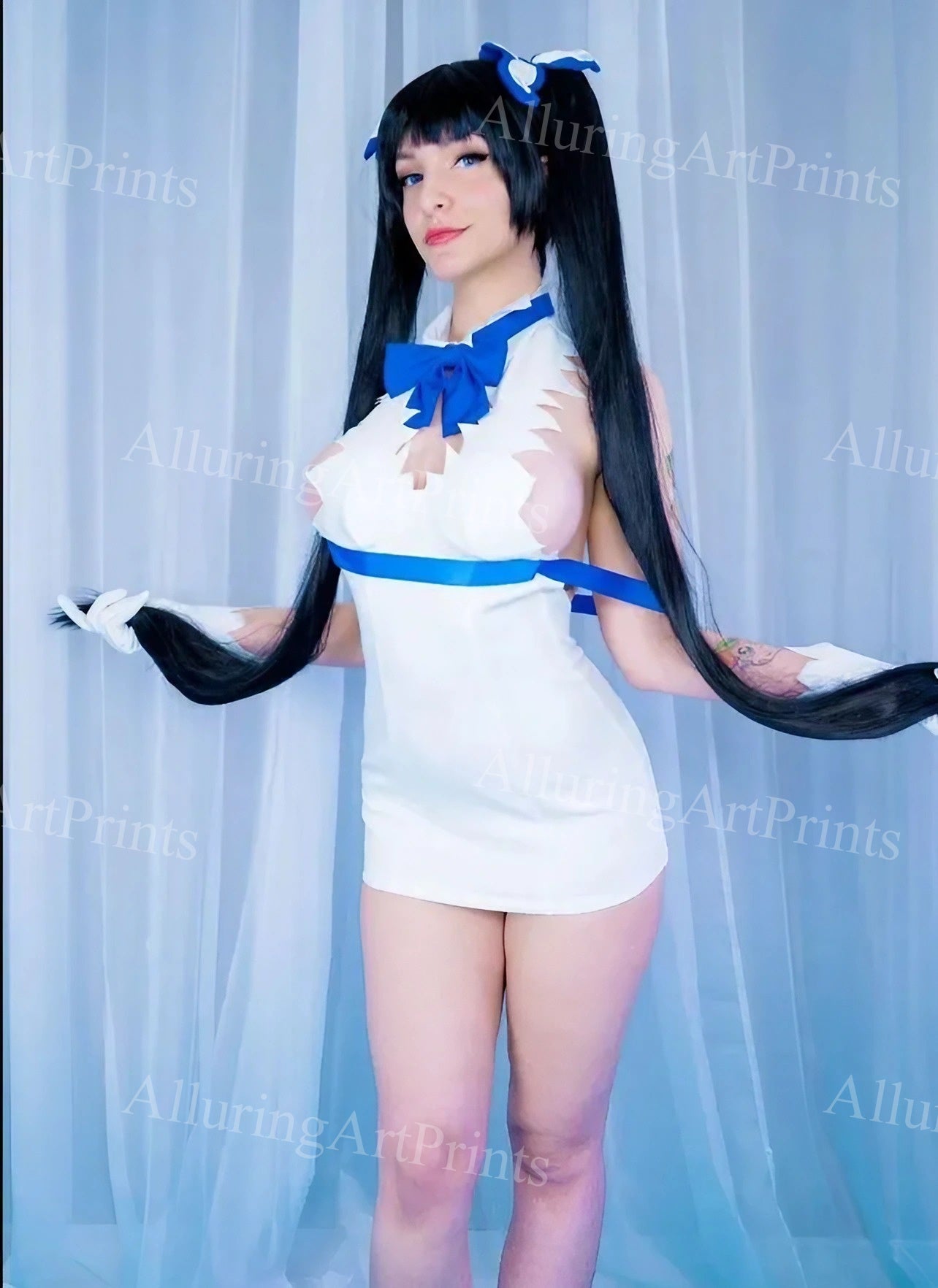 Risque Asian Model Costume - R55