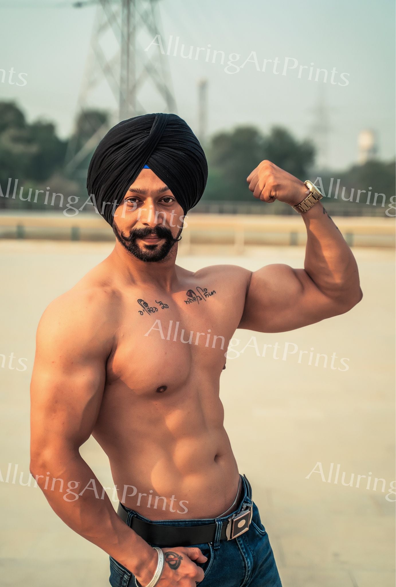 Indian Male Model Slender - M177