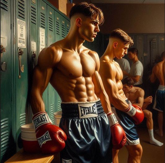 Male Models Muscular Digital Art AI Fantasy - 546A