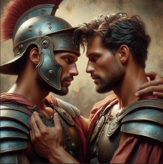 Male Models Muscular Digital Art AI Fantasy - 560A