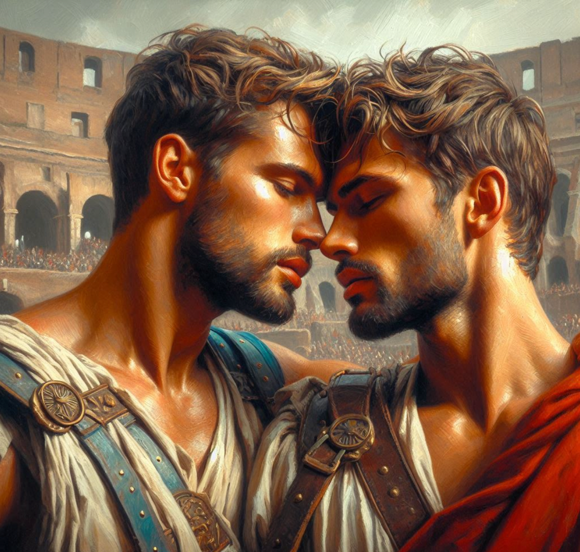 Male Models Muscular Digital Art AI Fantasy - 562A