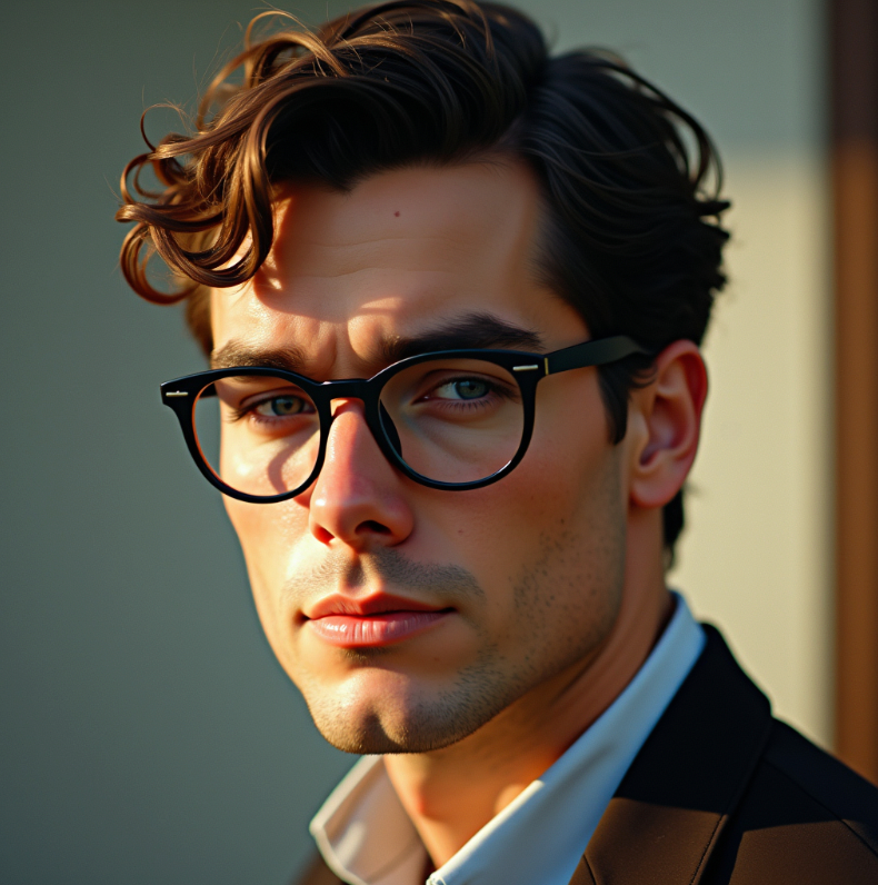 Male Model Muscular Digital Art AI Fantasy - 565A