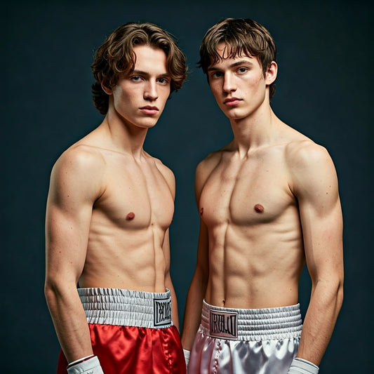 Male Models Slender Digital Art AI Fantasy - 622A