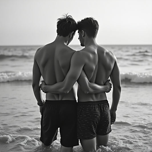 Male Models Slender Digital Art AI Fantasy - 692A
