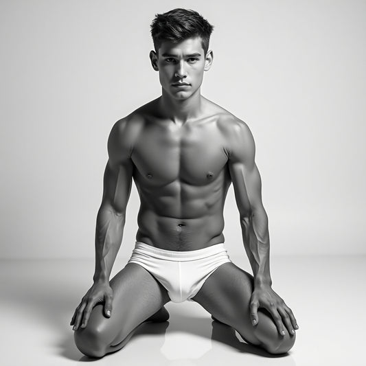 Male Model Muscular Digital Art AI Fantasy - 742A