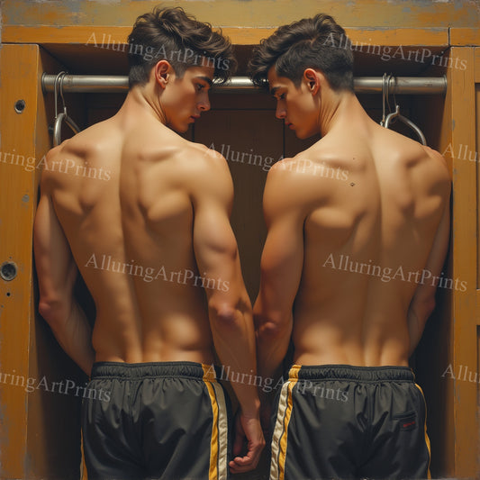 Male Models Slender Digital Art AI Fantasy - 515A