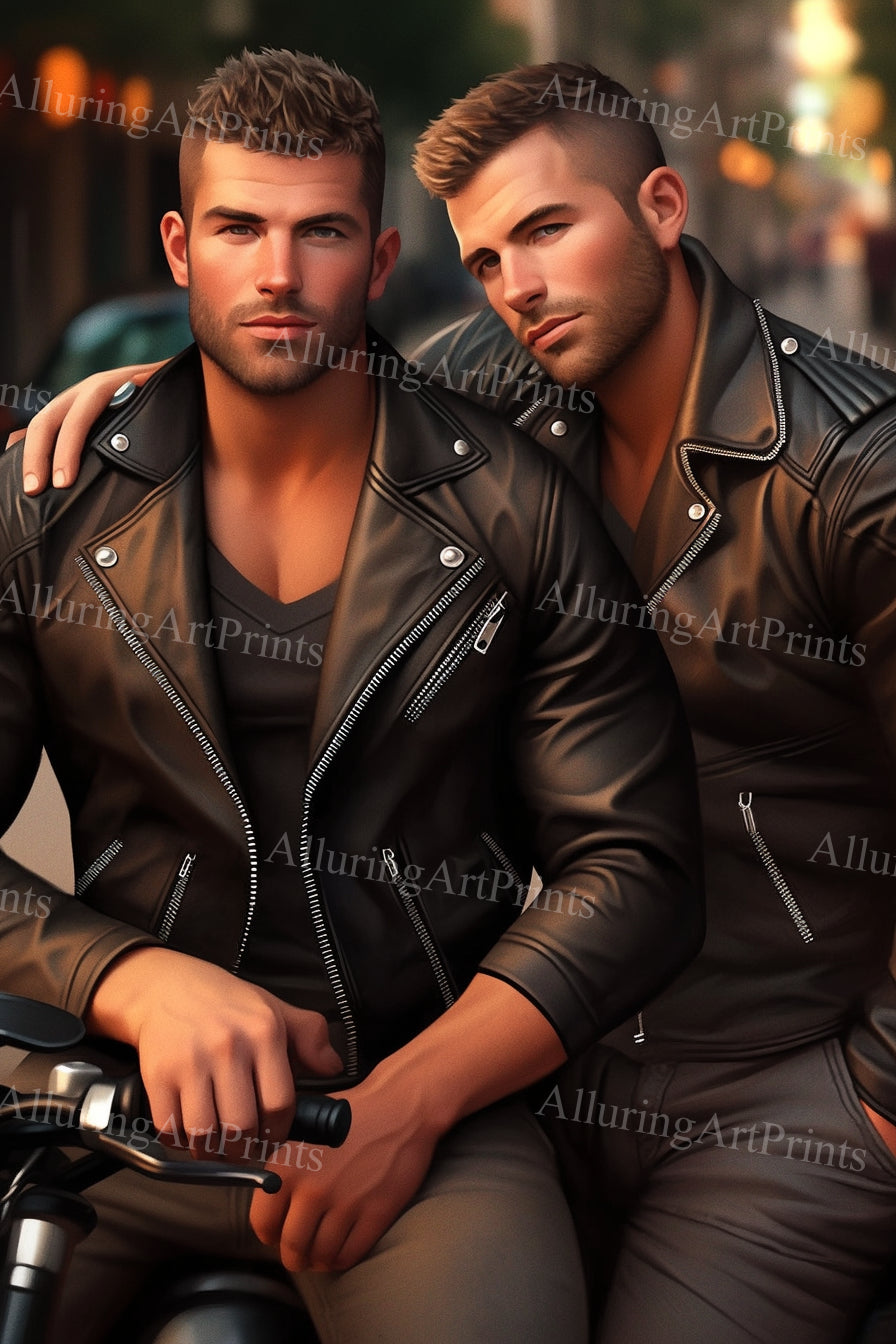 Male Models Muscular Digital Art AI Fantasy - 230B