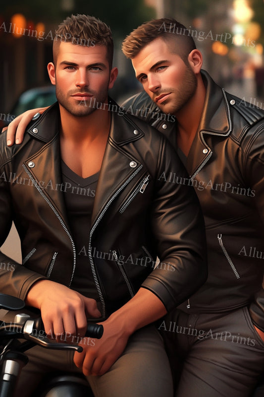 Male Models Muscular Digital Art AI Fantasy - 230B