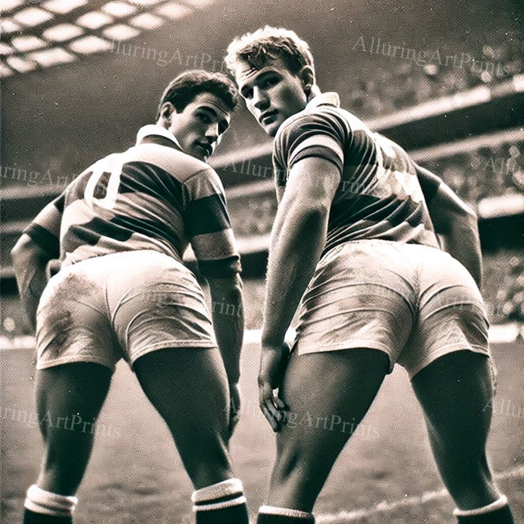 Male Model Muscular College Digital Art AI Fantasy - 536B