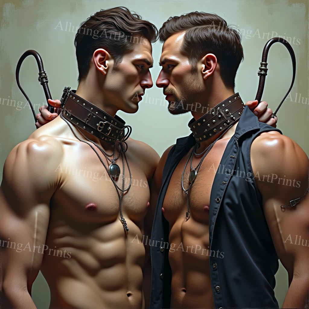 Male Models Muscular Digital Art AI Fantasy - 549B