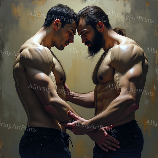 Male Models Muscular Digital Art AI Fantasy - 550B