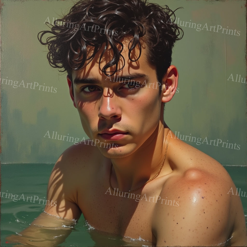 Male Models Muscular Digital Art AI Fantasy - 889B