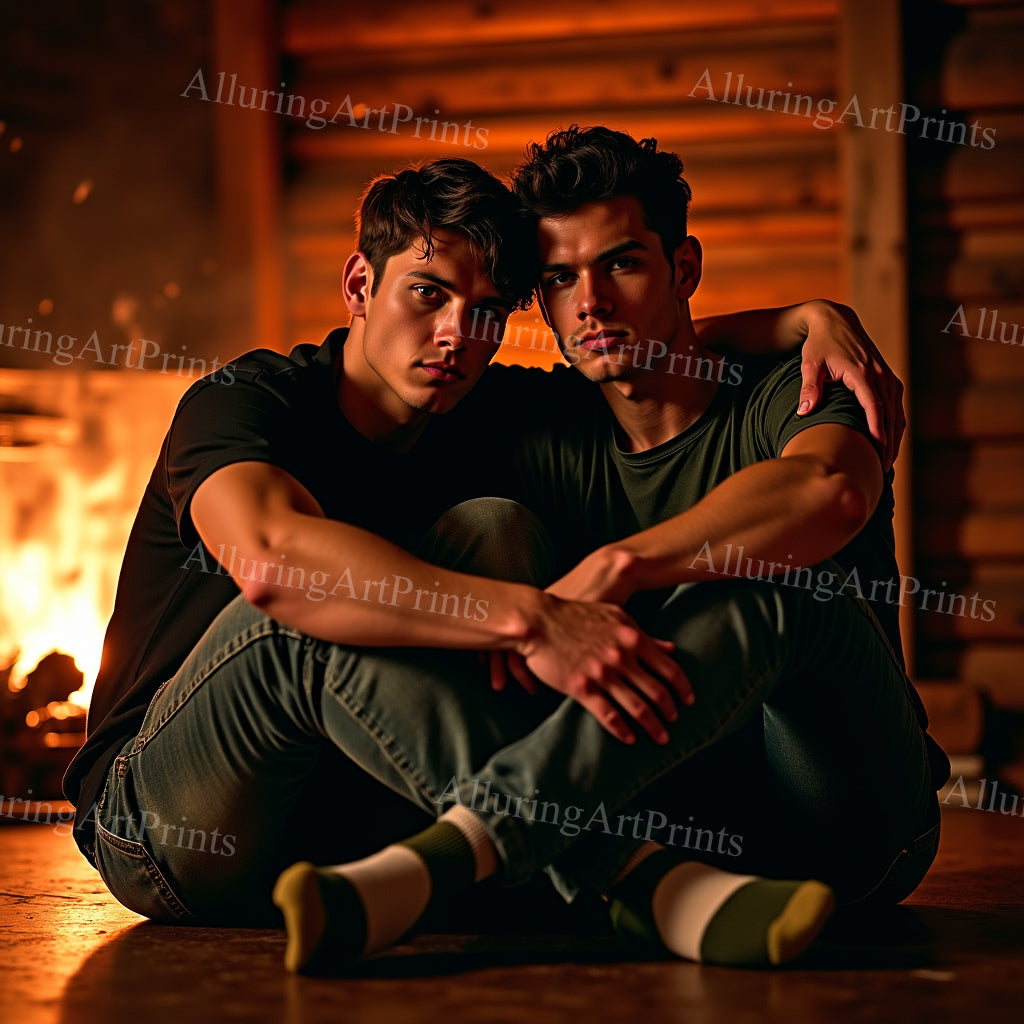 Male Models Muscular Digital Art AI Fantasy - 945B