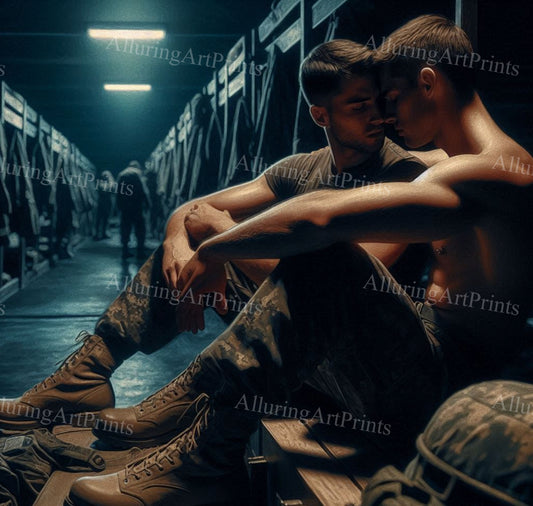 Male Models Muscular Digital Art AI Fantasy - 16C