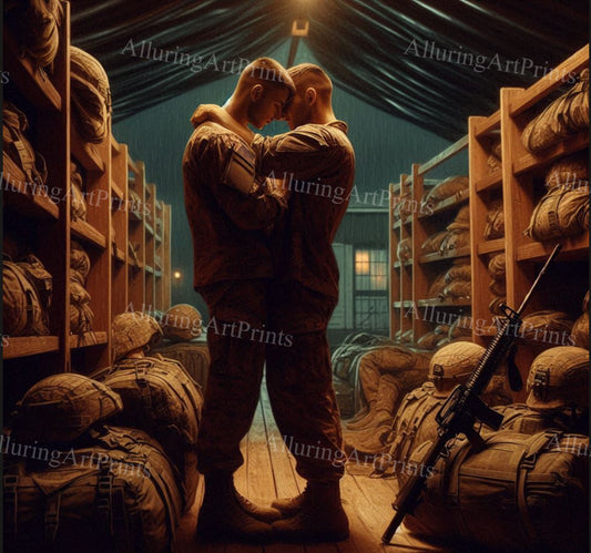 Male Models Muscular Digital Art AI Fantasy - 18C