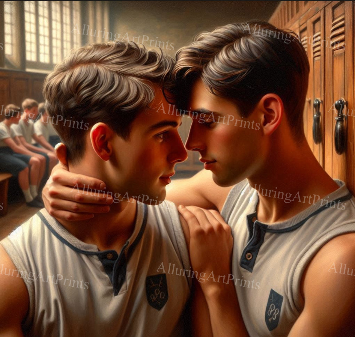 Male Models Muscular Digital Art AI Fantasy - 88C