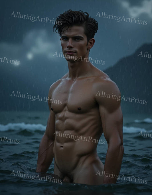 Nude Male Model Muscular - 365D
