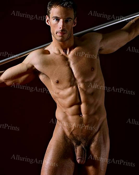 Nude Male Model Muscular - 369D