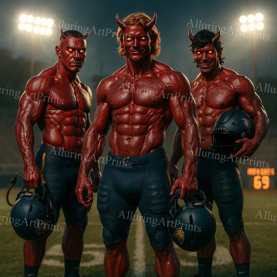 Male Models Muscular Digital Art AI Fantasy - 487D