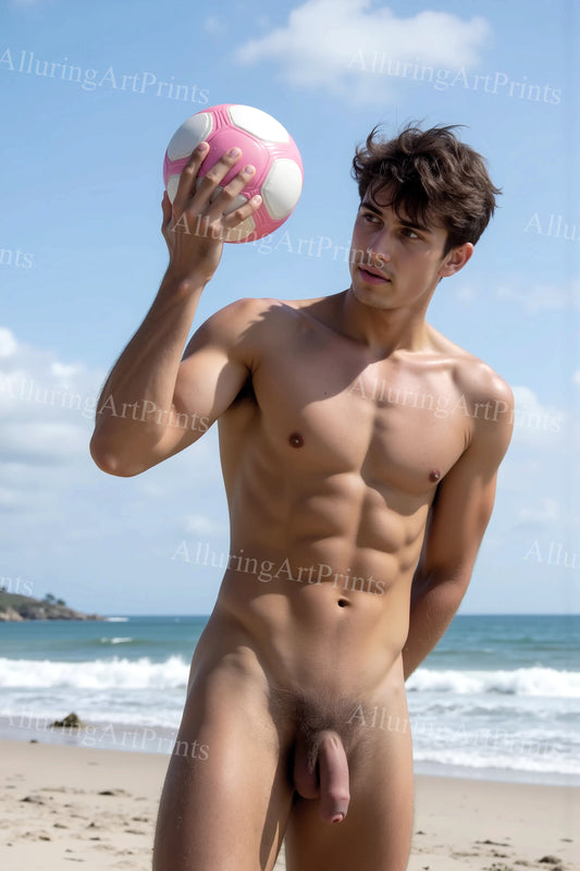 Nude Male Model Slender - 1008E