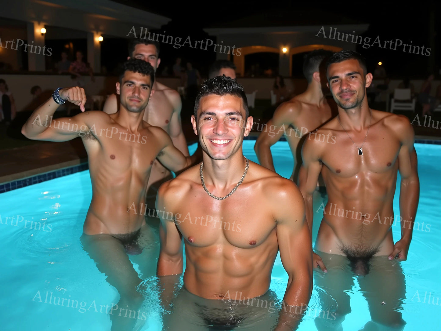 Nude Male Models Slender -763E