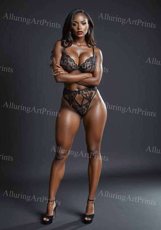 Risque Black Model Ebony - EE68