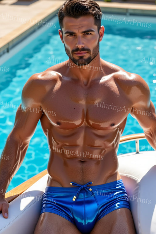 Male Model Muscular - 104F