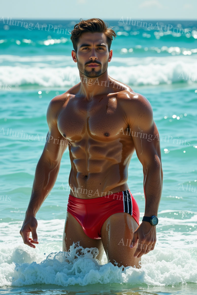 Male Model Muscular - 105F