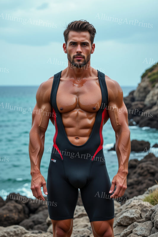 Male Model Muscular - 106F