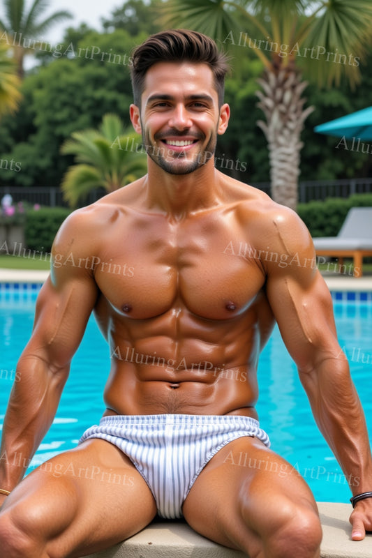 Male Model Muscular - 107F