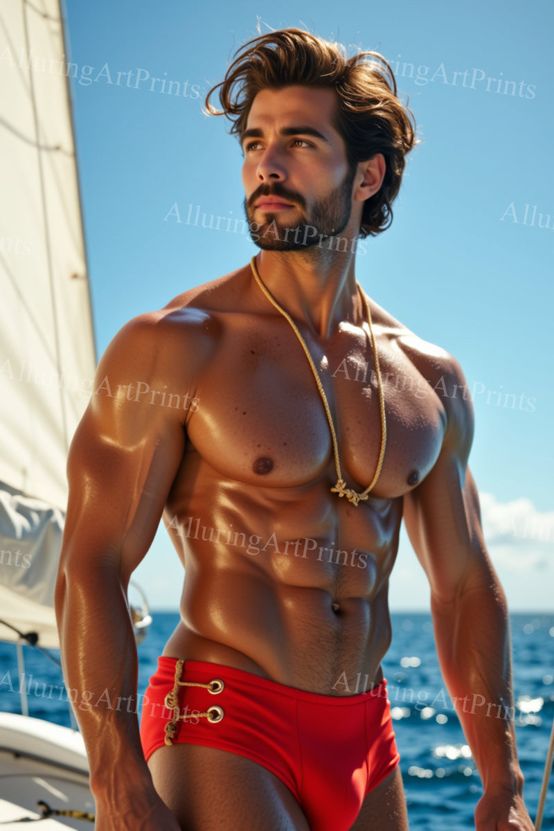 Male Model Muscular - 109F