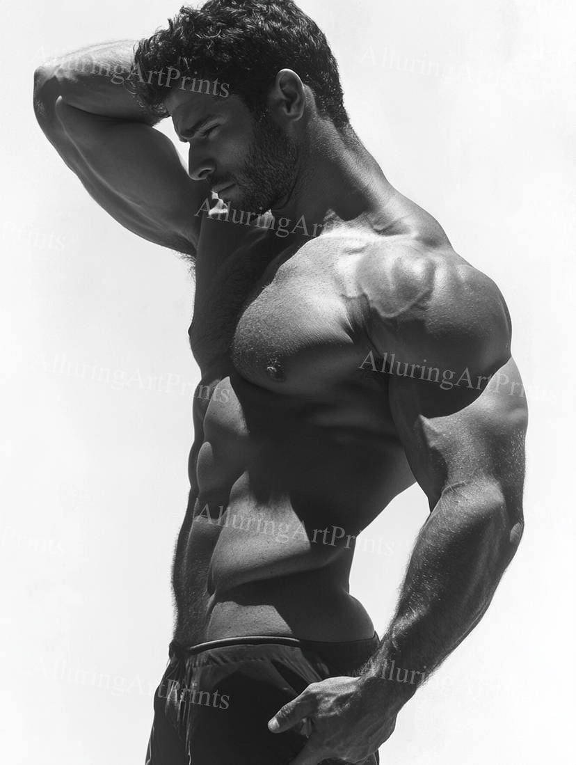 Male Model Muscular - 351F