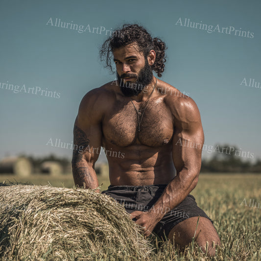 Male Model Muscular - 434F