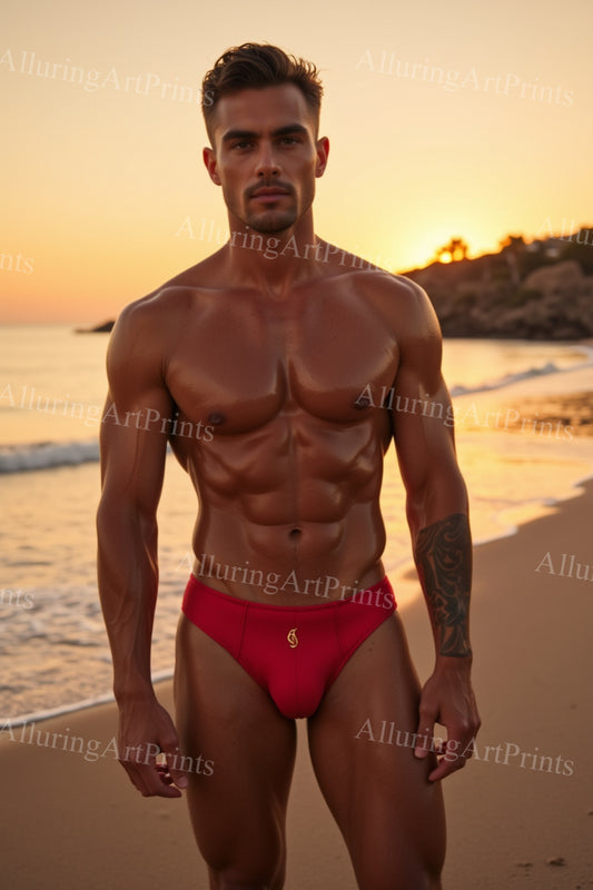 Male Model Muscular - 92F