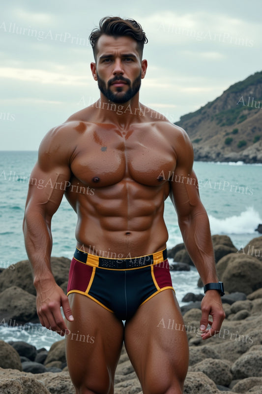 Male Model Muscular - 97F