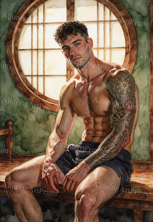 Male Model Muscular - G1012
