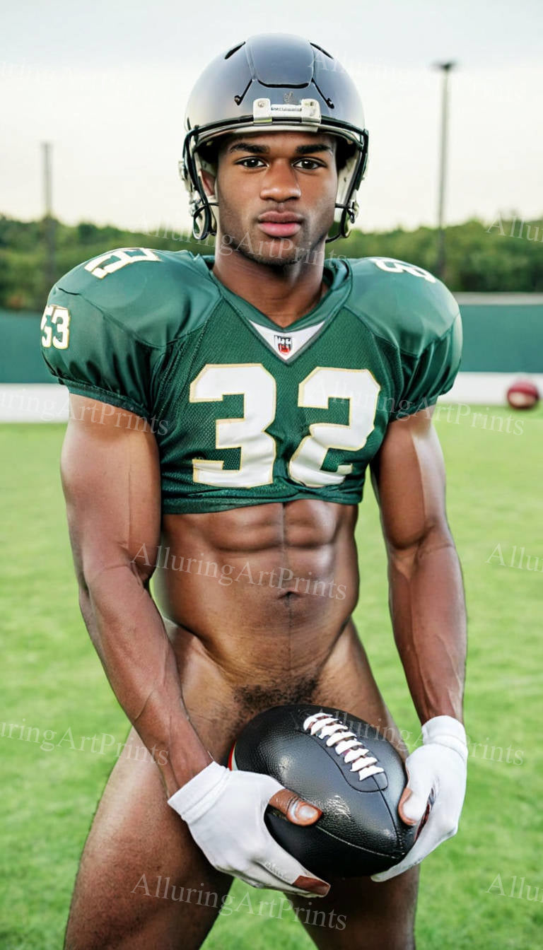 Male Model Athlete Muscular Digital Art AI Fantasy - G157