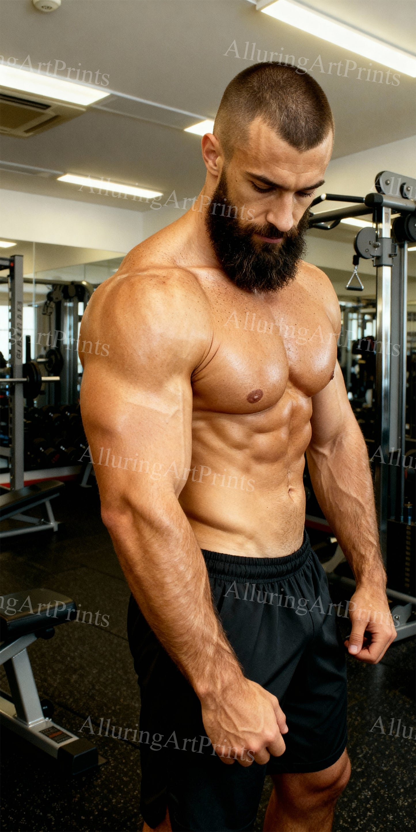 Male Model Muscular - G327