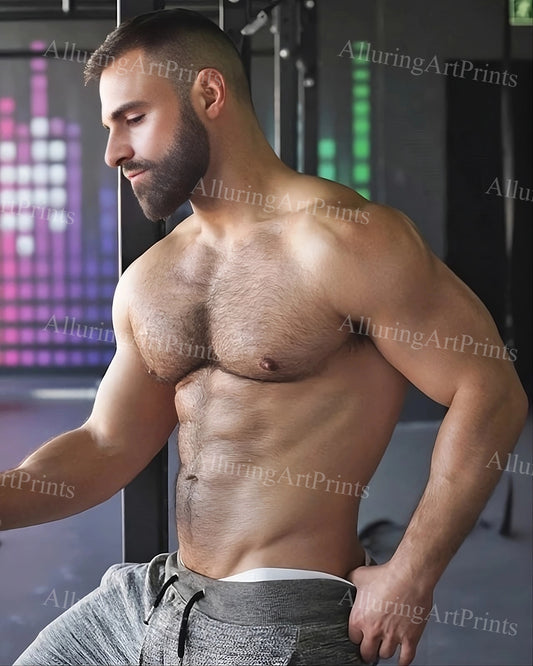 Male Model Muscular - G549
